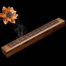 Load image into Gallery viewer, Wooden Incense Burner