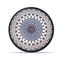 Load image into Gallery viewer, Round Yoga Mat Meditation