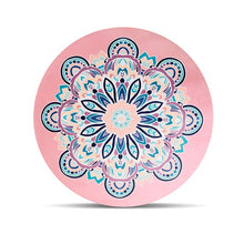 Load image into Gallery viewer, Round Yoga Mat Meditation