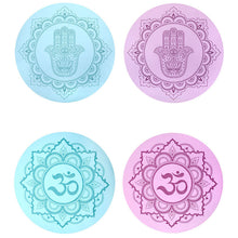 Load image into Gallery viewer, Round Yoga Mat  Meditation