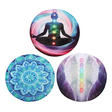 Load image into Gallery viewer, Round  Yoga Mat Meditation